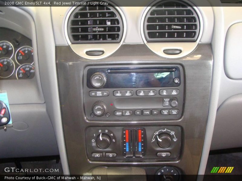 Red Jewel Tintcoat / Light Gray 2008 GMC Envoy SLT 4x4