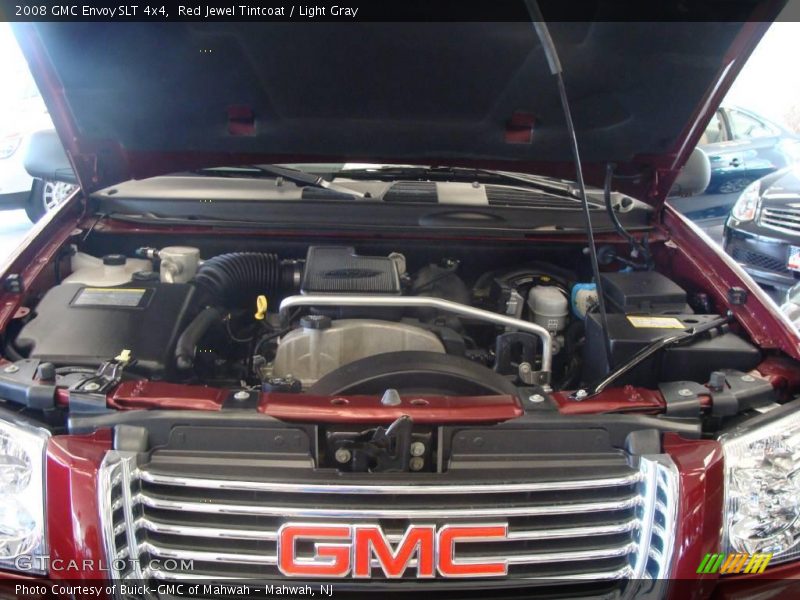 Red Jewel Tintcoat / Light Gray 2008 GMC Envoy SLT 4x4