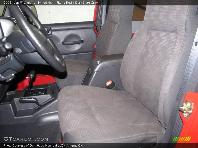 Flame Red / Dark Slate Gray 2005 Jeep Wrangler Unlimited 4x4