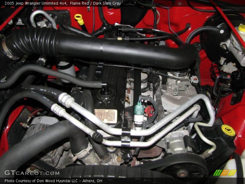 Flame Red / Dark Slate Gray 2005 Jeep Wrangler Unlimited 4x4