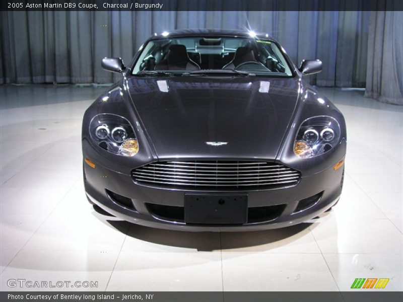 Charcoal / Burgundy 2005 Aston Martin DB9 Coupe