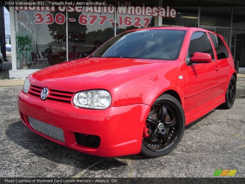 Tornado Red / Anthracite/Black 2004 Volkswagen R32