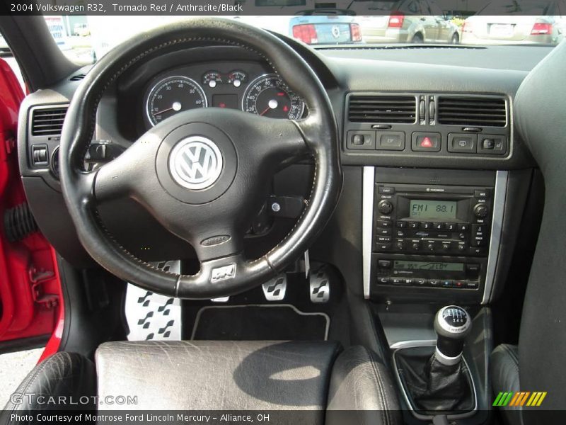 Tornado Red / Anthracite/Black 2004 Volkswagen R32