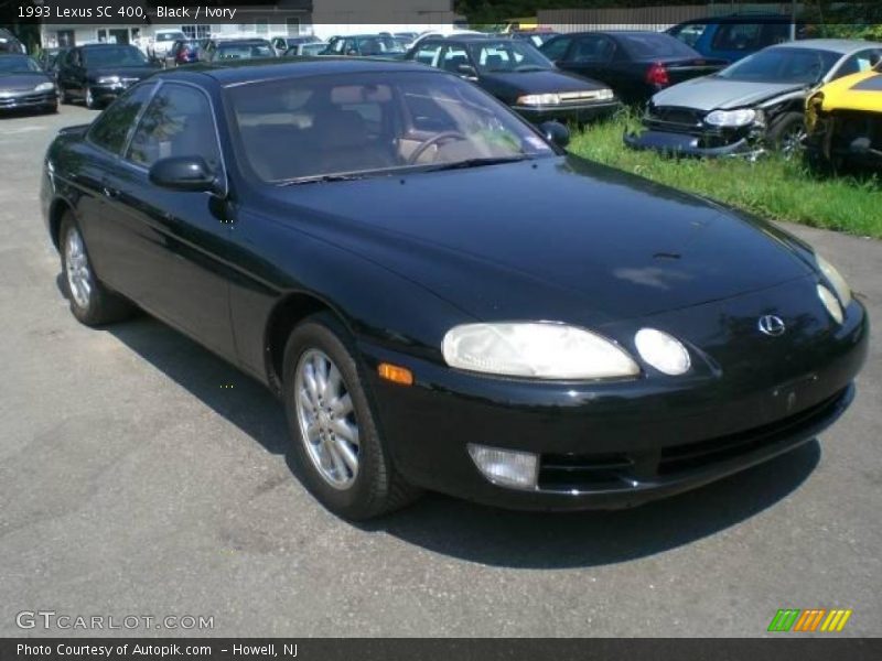 Black / Ivory 1993 Lexus SC 400