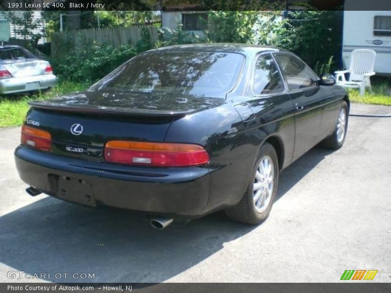 Black / Ivory 1993 Lexus SC 400