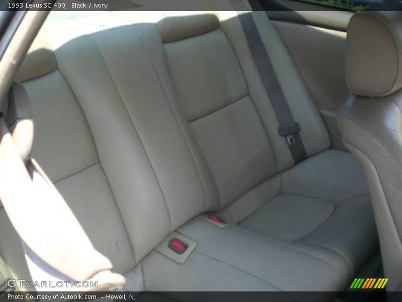 Black / Ivory 1993 Lexus SC 400