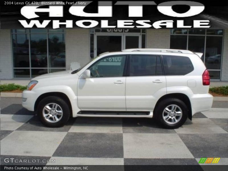 Blizzard White Pearl / Ivory 2004 Lexus GX 470