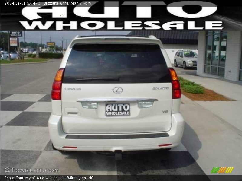 Blizzard White Pearl / Ivory 2004 Lexus GX 470