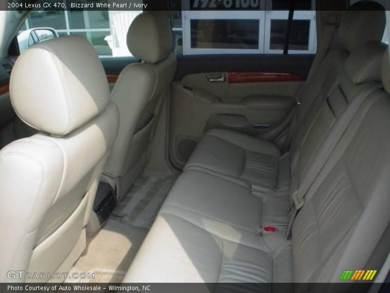 Blizzard White Pearl / Ivory 2004 Lexus GX 470