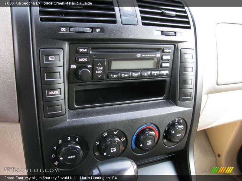 Sage Green Metallic / Beige 2005 Kia Sedona EX