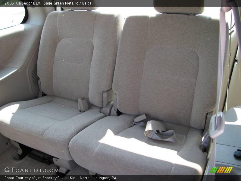 Sage Green Metallic / Beige 2005 Kia Sedona EX