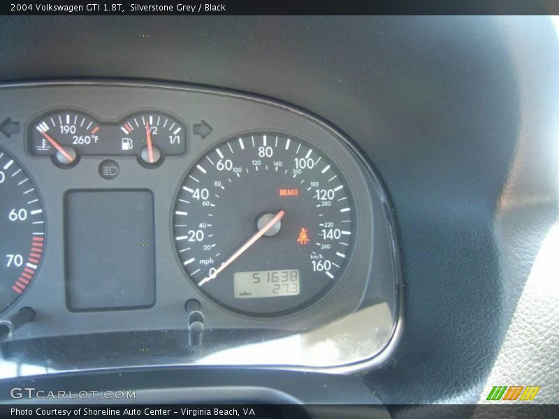 Silverstone Grey / Black 2004 Volkswagen GTI 1.8T