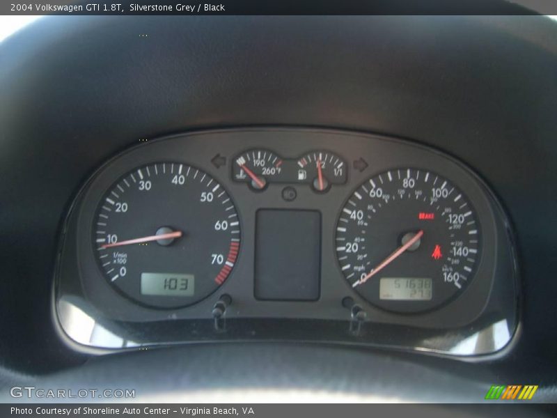 Silverstone Grey / Black 2004 Volkswagen GTI 1.8T