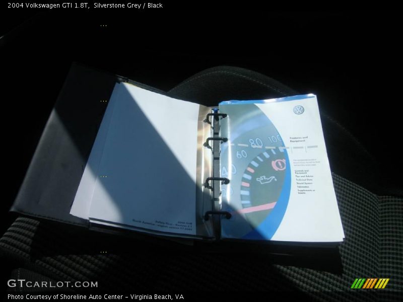 Silverstone Grey / Black 2004 Volkswagen GTI 1.8T