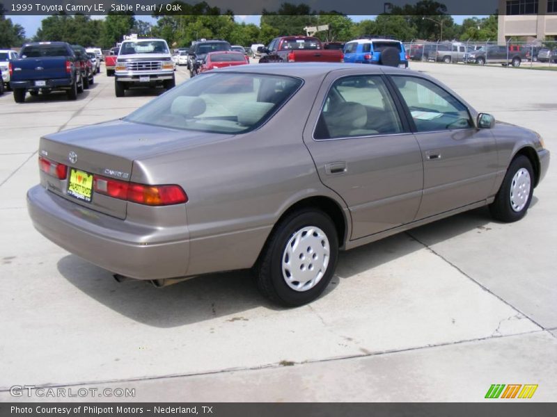 Sable Pearl / Oak 1999 Toyota Camry LE