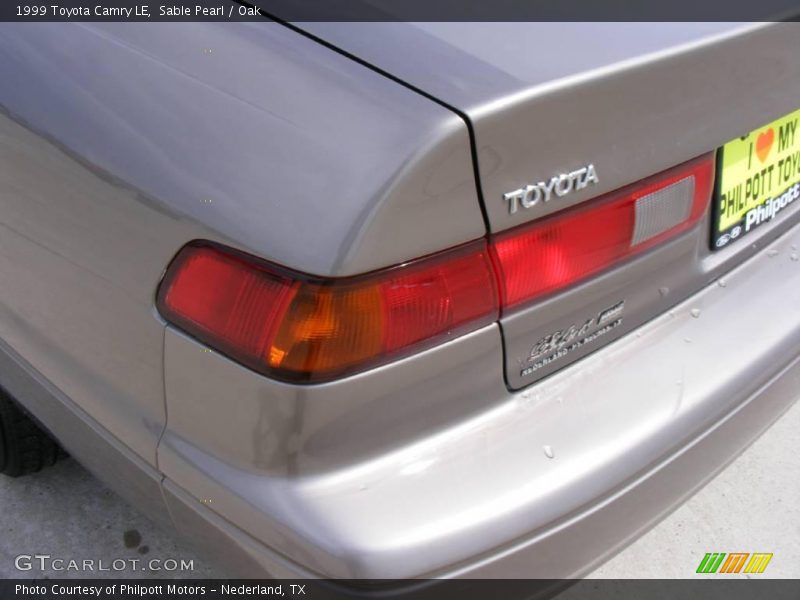 Sable Pearl / Oak 1999 Toyota Camry LE
