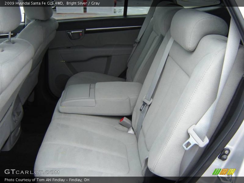 Bright Silver / Gray 2009 Hyundai Santa Fe GLS 4WD