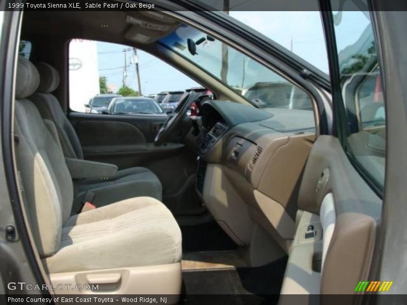 Sable Pearl / Oak Beige 1999 Toyota Sienna XLE