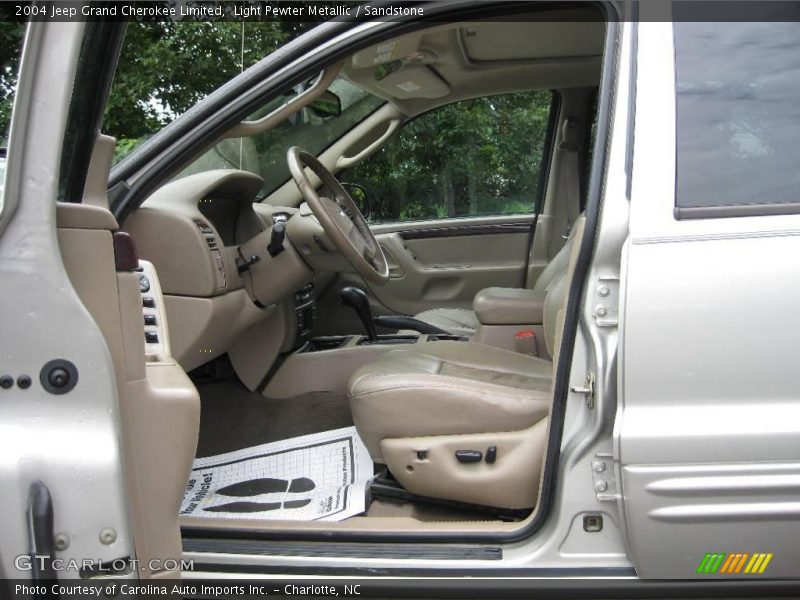 Light Pewter Metallic / Sandstone 2004 Jeep Grand Cherokee Limited
