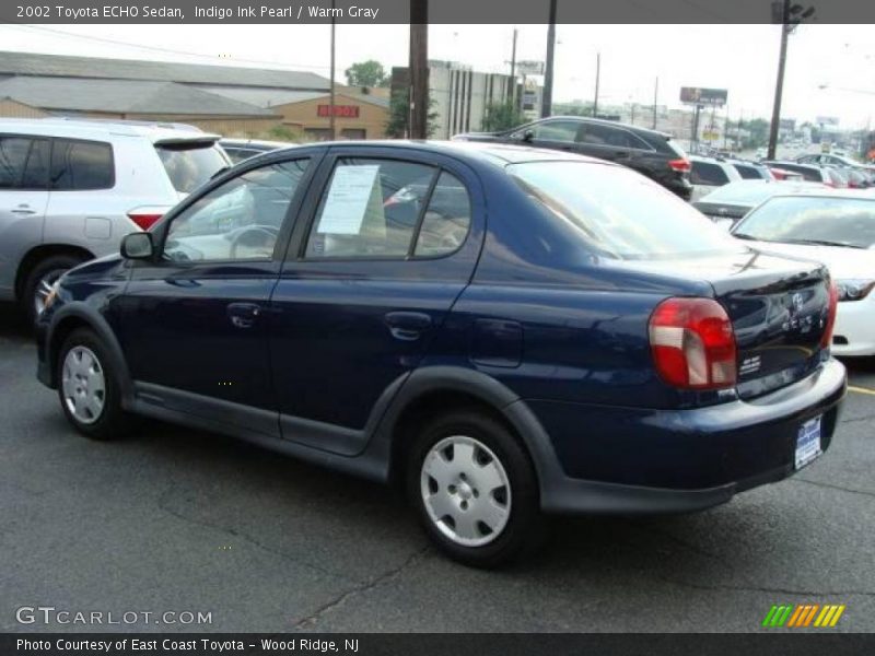 Indigo Ink Pearl / Warm Gray 2002 Toyota ECHO Sedan