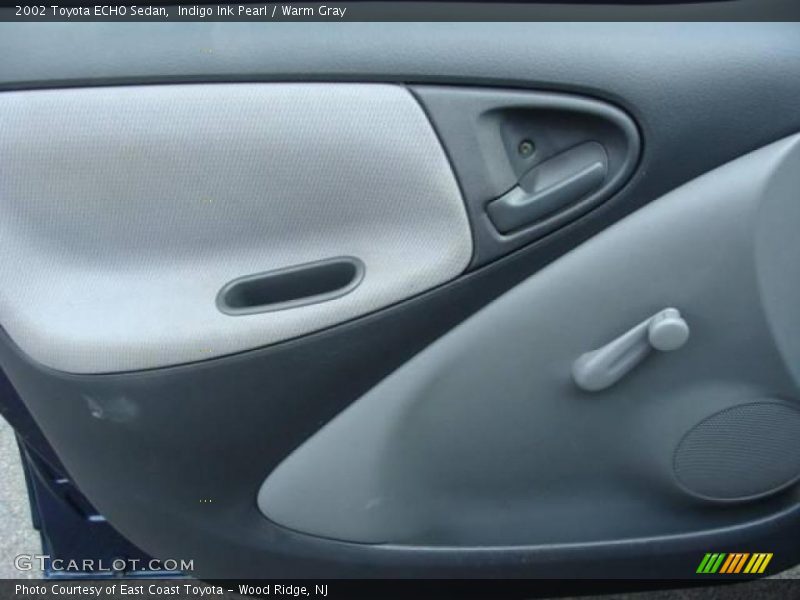 Indigo Ink Pearl / Warm Gray 2002 Toyota ECHO Sedan