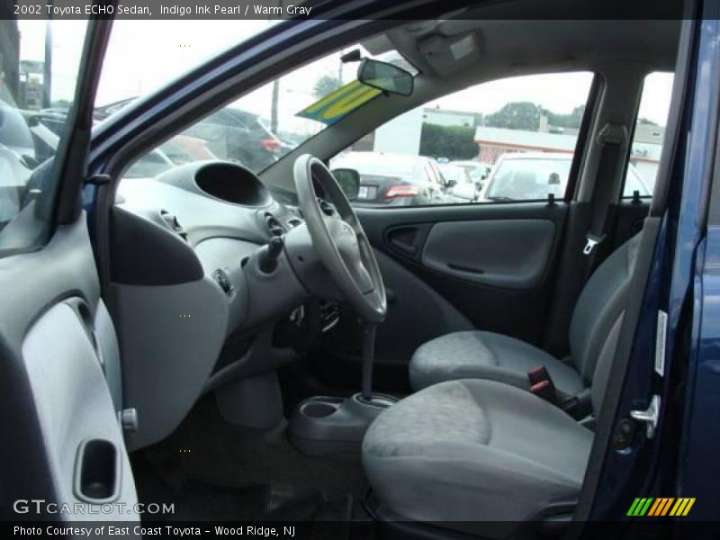 Indigo Ink Pearl / Warm Gray 2002 Toyota ECHO Sedan