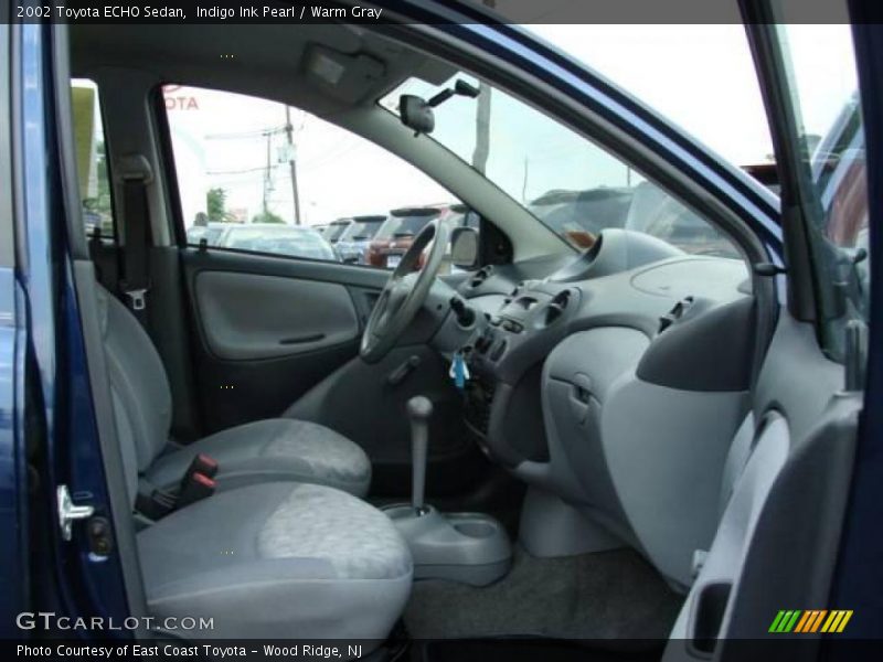 Indigo Ink Pearl / Warm Gray 2002 Toyota ECHO Sedan