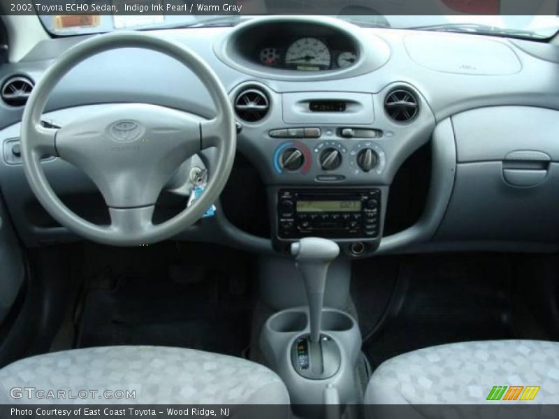 Indigo Ink Pearl / Warm Gray 2002 Toyota ECHO Sedan