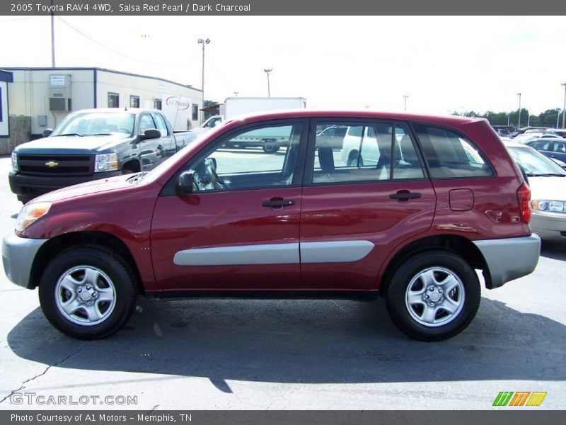 Salsa Red Pearl / Dark Charcoal 2005 Toyota RAV4 4WD