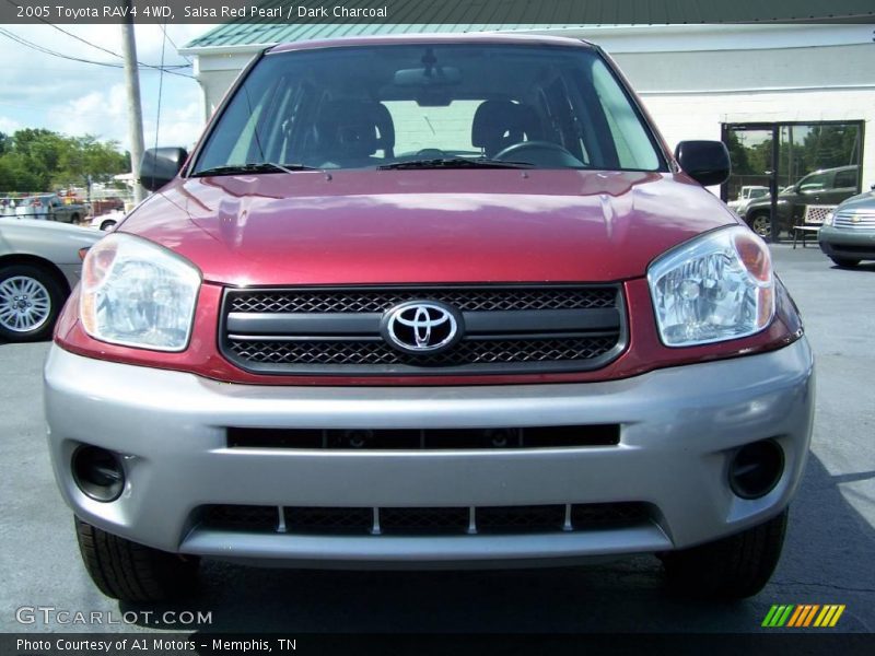Salsa Red Pearl / Dark Charcoal 2005 Toyota RAV4 4WD