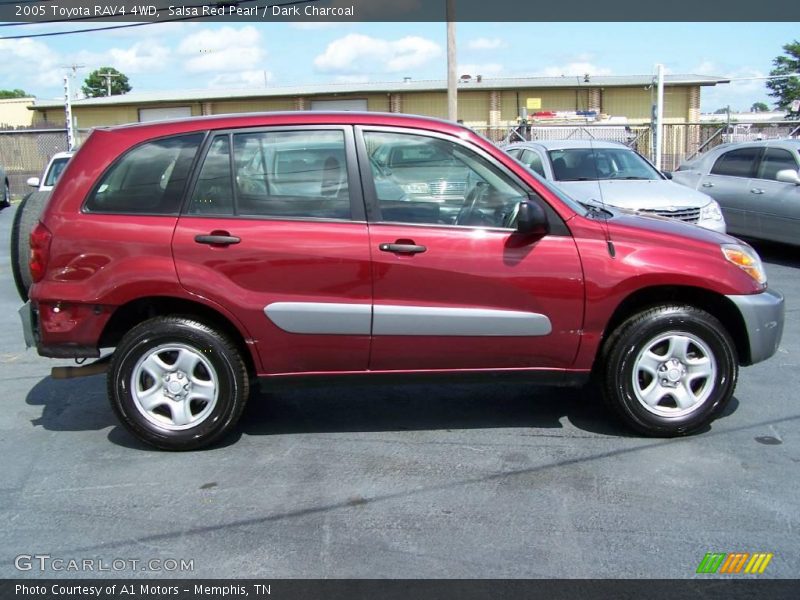 Salsa Red Pearl / Dark Charcoal 2005 Toyota RAV4 4WD