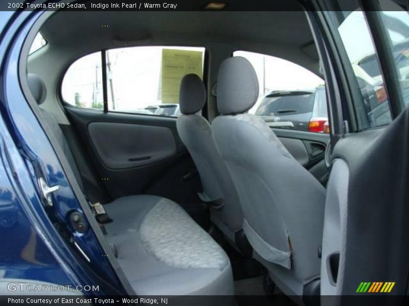 Indigo Ink Pearl / Warm Gray 2002 Toyota ECHO Sedan