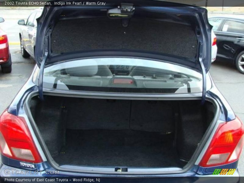 Indigo Ink Pearl / Warm Gray 2002 Toyota ECHO Sedan
