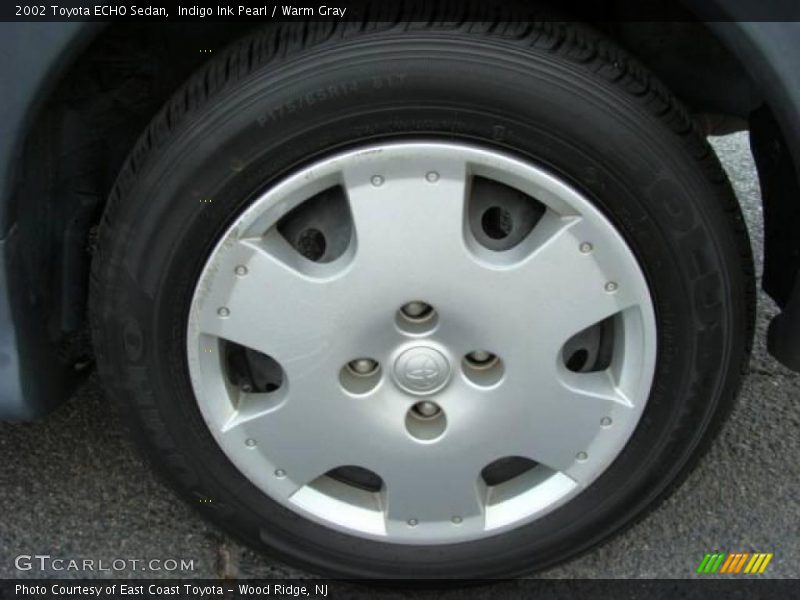 Indigo Ink Pearl / Warm Gray 2002 Toyota ECHO Sedan