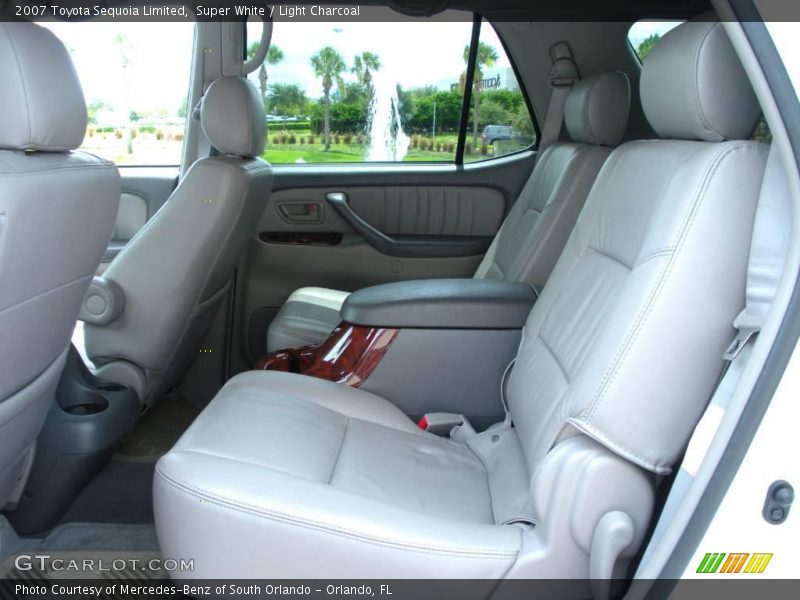 Super White / Light Charcoal 2007 Toyota Sequoia Limited
