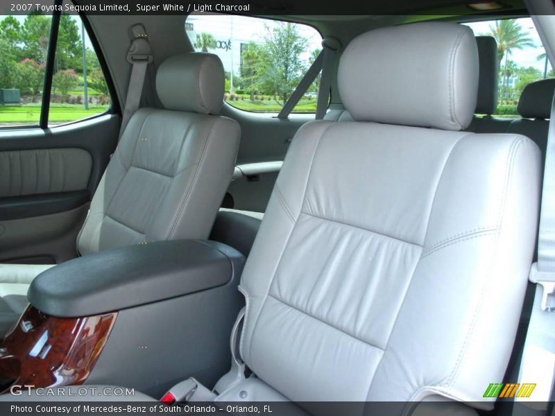 Super White / Light Charcoal 2007 Toyota Sequoia Limited