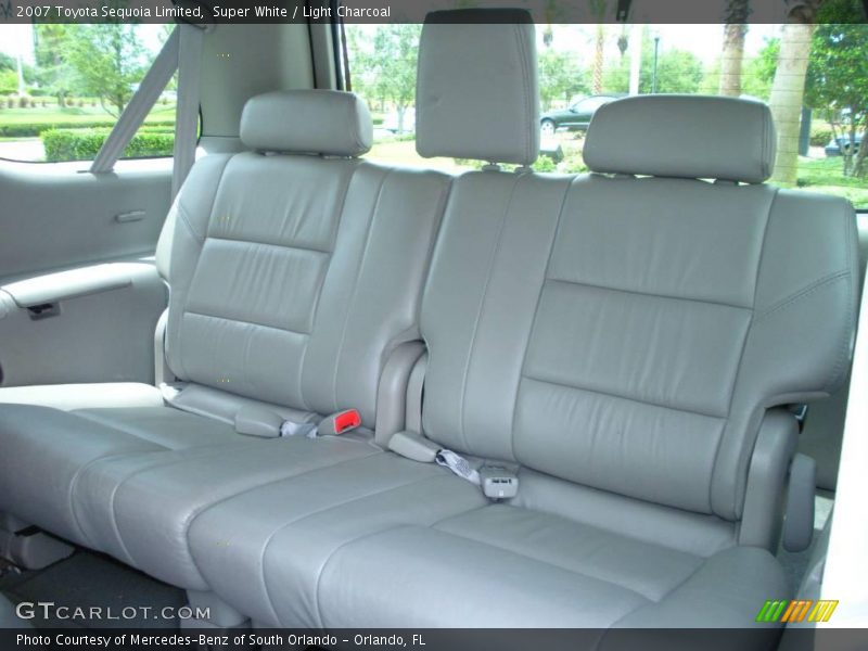 Super White / Light Charcoal 2007 Toyota Sequoia Limited