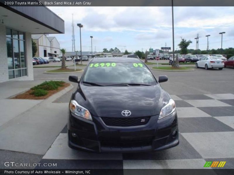 Black Sand Mica / Ash Gray 2009 Toyota Matrix S