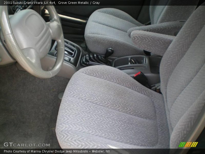 Grove Green Metallic / Gray 2001 Suzuki Grand Vitara JLX 4x4