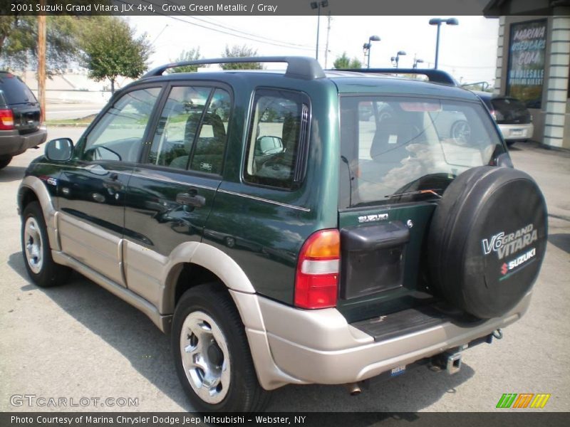 Grove Green Metallic / Gray 2001 Suzuki Grand Vitara JLX 4x4