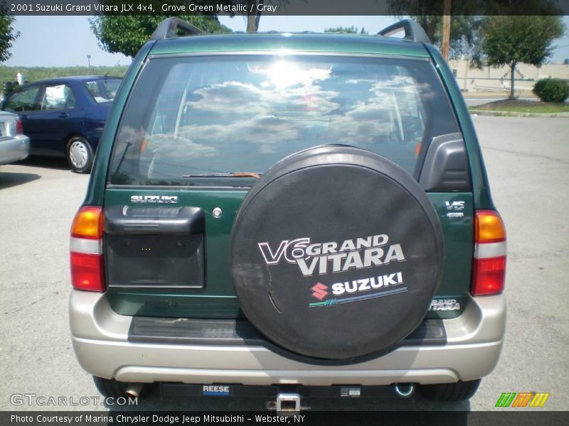 Grove Green Metallic / Gray 2001 Suzuki Grand Vitara JLX 4x4