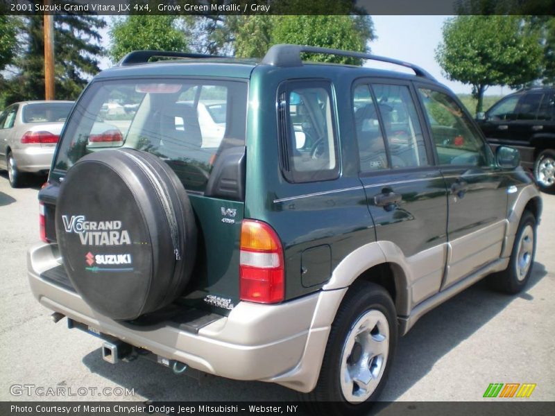 Grove Green Metallic / Gray 2001 Suzuki Grand Vitara JLX 4x4