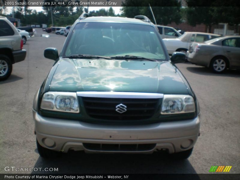 Grove Green Metallic / Gray 2001 Suzuki Grand Vitara JLX 4x4