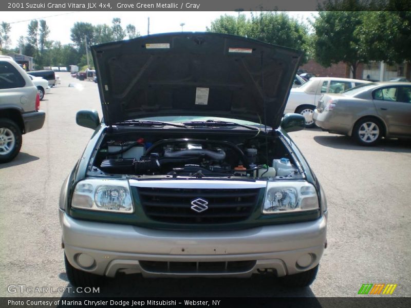 Grove Green Metallic / Gray 2001 Suzuki Grand Vitara JLX 4x4