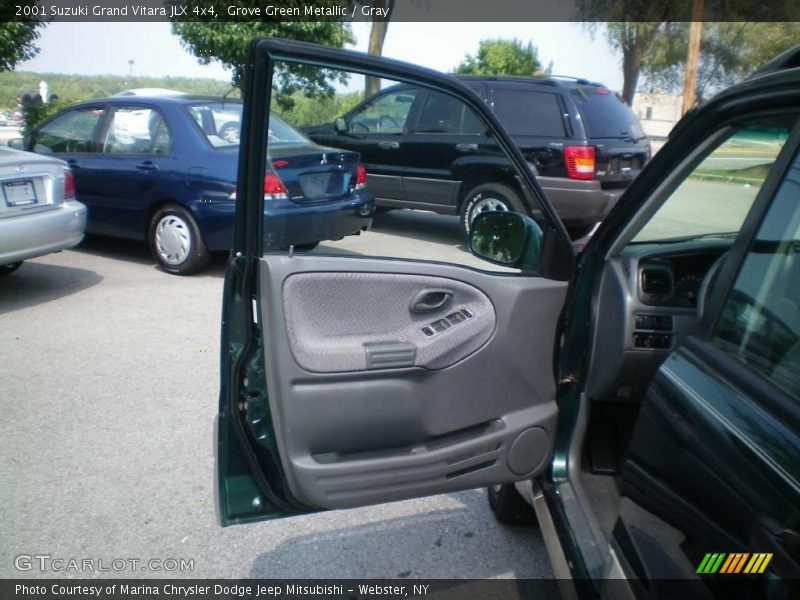 Grove Green Metallic / Gray 2001 Suzuki Grand Vitara JLX 4x4