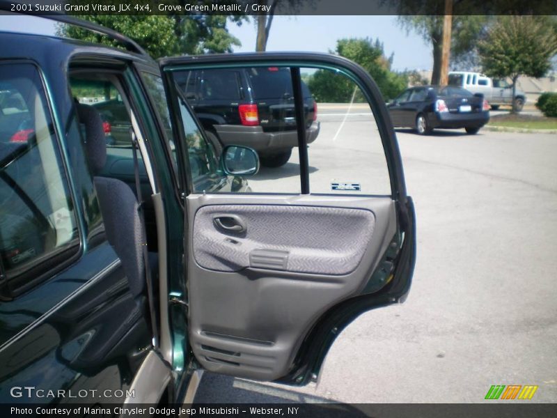 Grove Green Metallic / Gray 2001 Suzuki Grand Vitara JLX 4x4