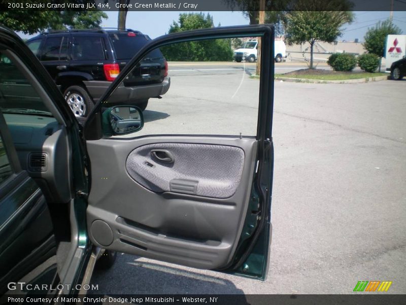 Grove Green Metallic / Gray 2001 Suzuki Grand Vitara JLX 4x4