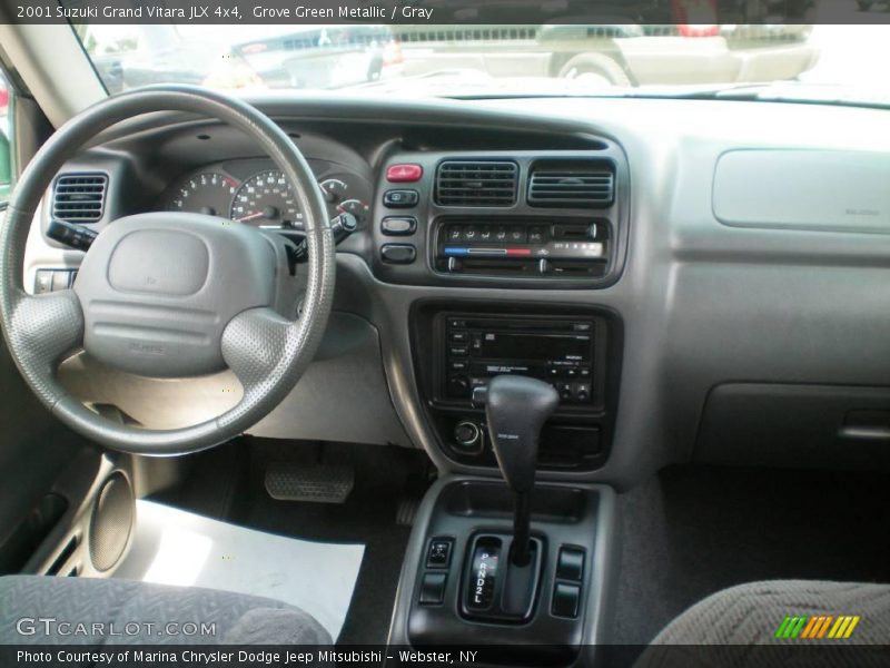 Grove Green Metallic / Gray 2001 Suzuki Grand Vitara JLX 4x4