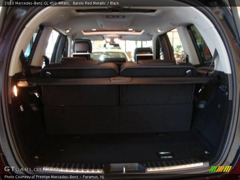 Barolo Red Metallic / Black 2010 Mercedes-Benz GL 450 4Matic