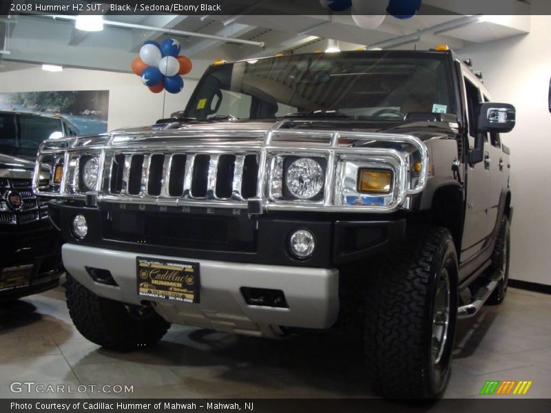 Black / Sedona/Ebony Black 2008 Hummer H2 SUT